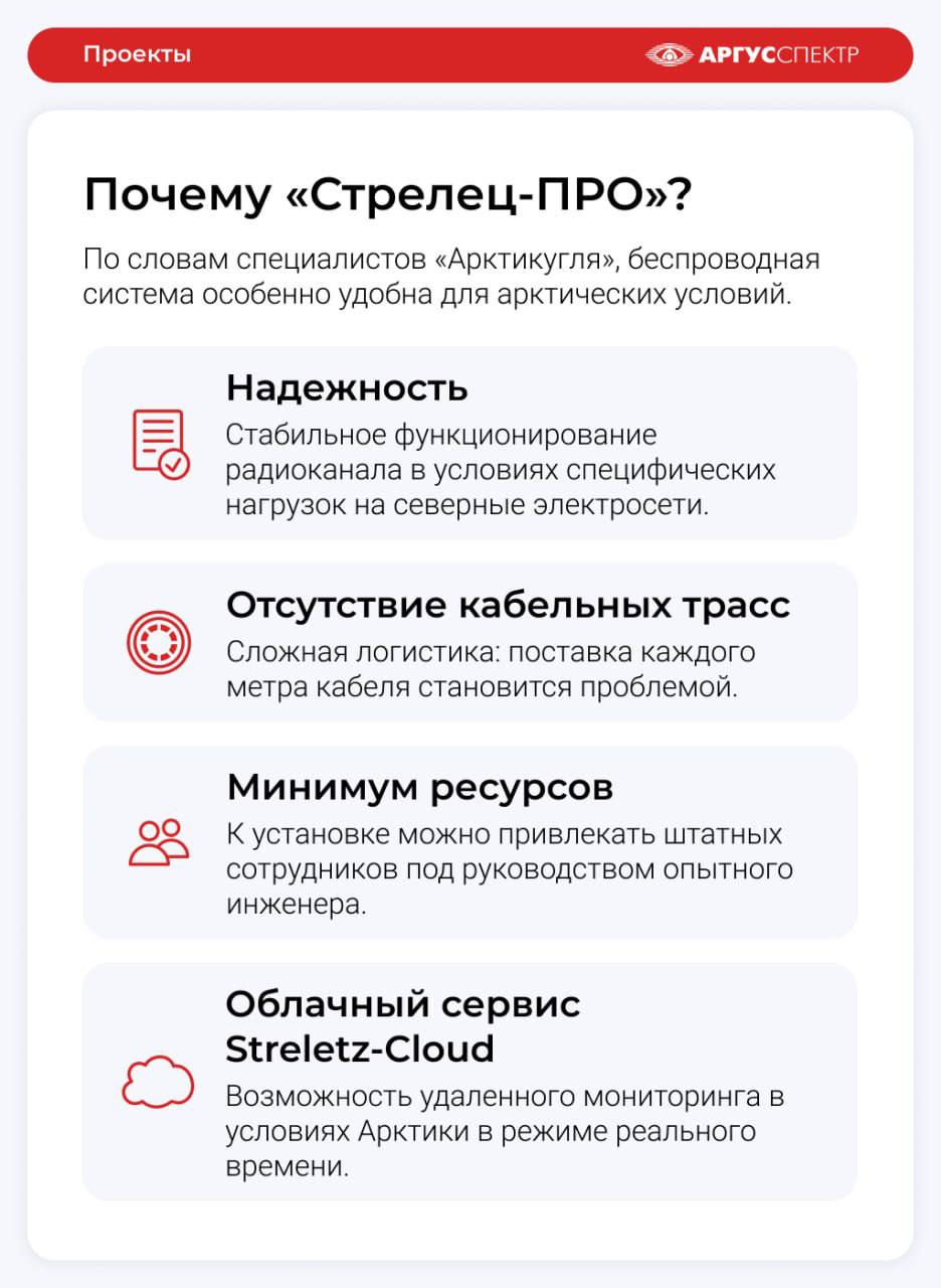 Почему «Стрелец-ПРО» — преимущества для арктических условий